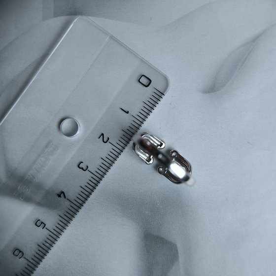 Серебряное кольцо без камней