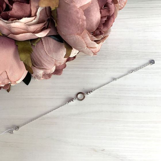 Серебряный браслет без камней