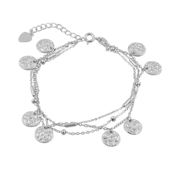 Серебряный браслет без камней