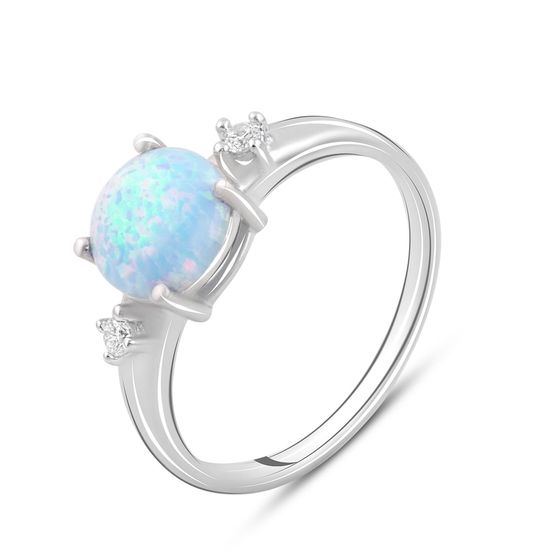 Серебряное кольцо с опалом 0.915ct