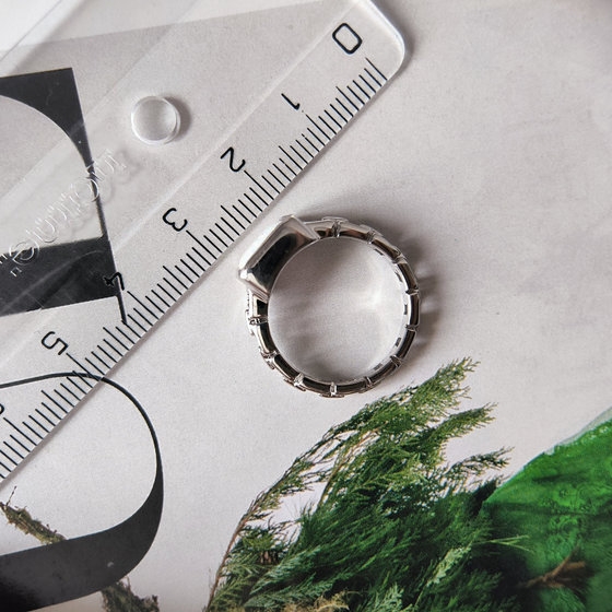 Серебряное кольцо с опалом 0.5ct