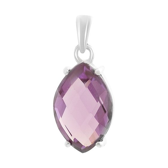 Серебряная подвеска с александритом 7.37ct