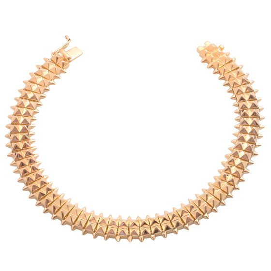 Золотой браслет без камней