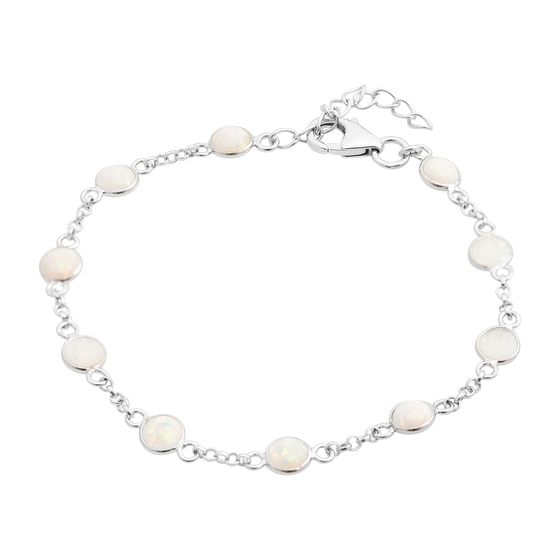 Серебряный браслет с опалом 2.233ct