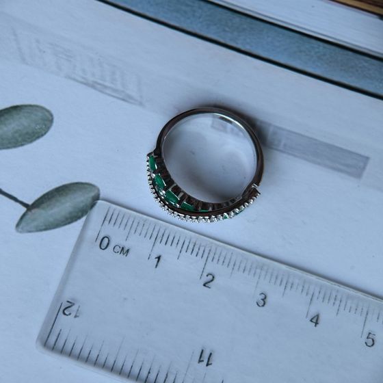 Серебряное кольцо с агатом 0.983ct