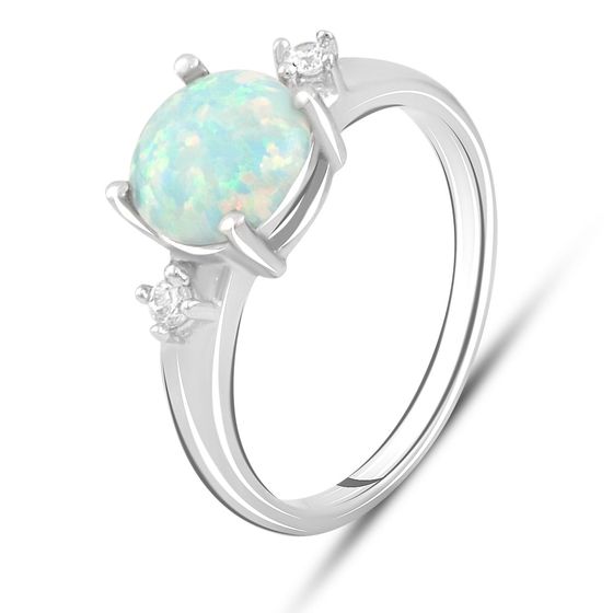 Серебряное кольцо с опалом 0.915ct