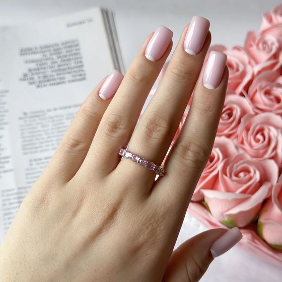 Серебряное кольцо с фианитами Серебряное кольцо с фианитами