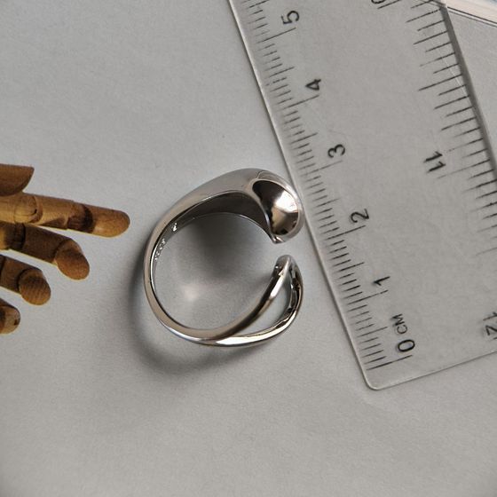 Серебряное кольцо без камней Серебряное кольцо без камней