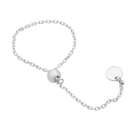 Серебряное кольцо без камней