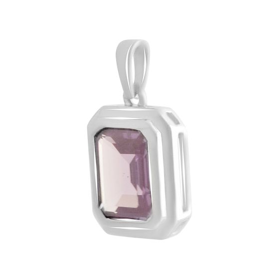 Серебряная подвеска с александритом 3.863ct