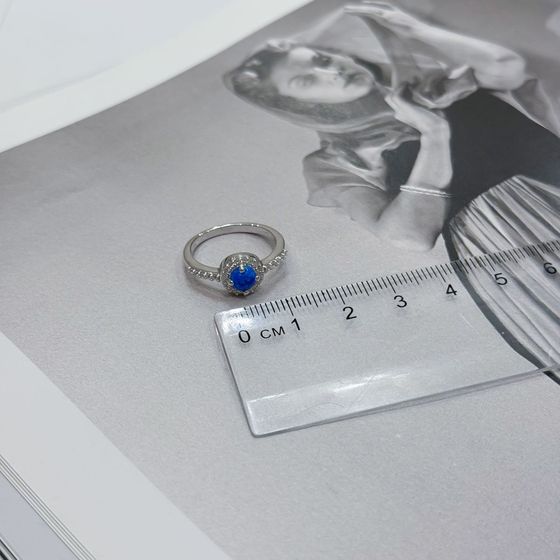 Серебряное кольцо с опалом 0.573ct