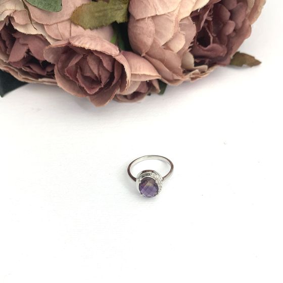 Серебряное кольцо с аметрином nano 0.6ct