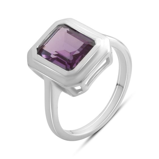 Серебряное кольцо с александритом 4ct