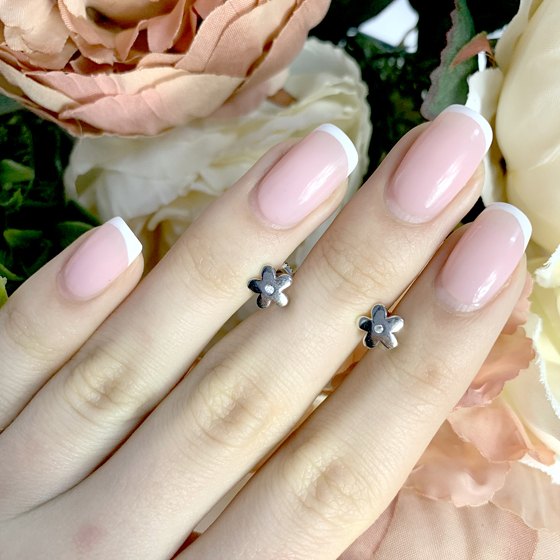 Серебряные серьги с фианитами