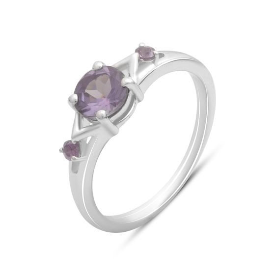 Серебряное кольцо с александритом 1.25ct