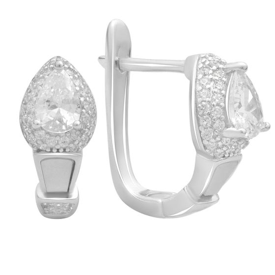 Серебряные серьги с перламутром