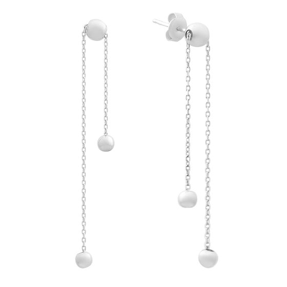 Золотые серьги без камней