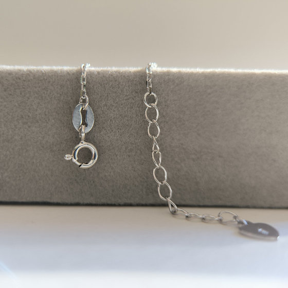 Серебряный браслет с фианитами