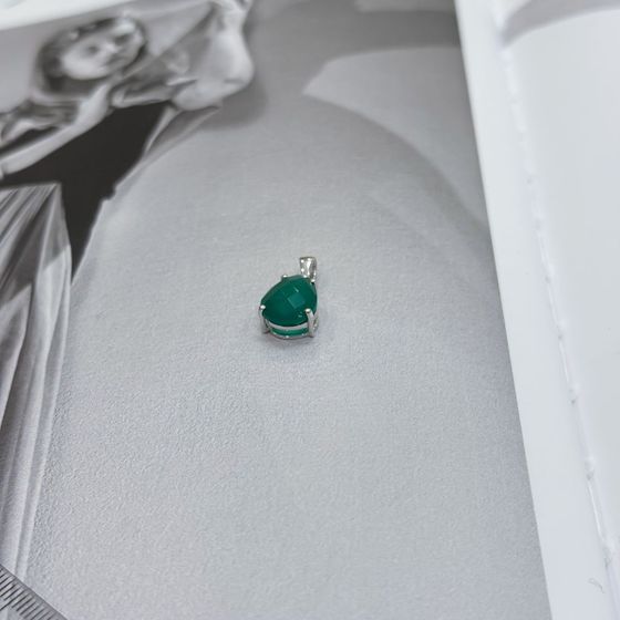 Серебряная подвеска с агатом 2.79ct