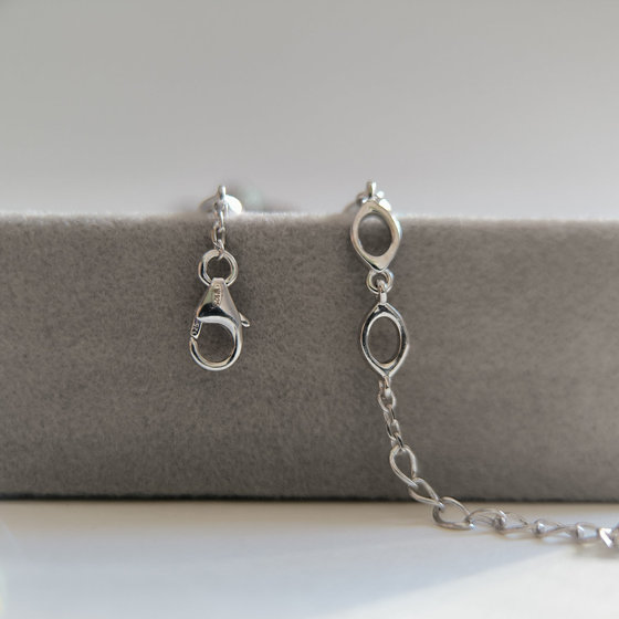 Серебряный браслет с мистик топазом 4.008ct