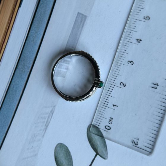 Серебряное кольцо с агатом 0.577ct