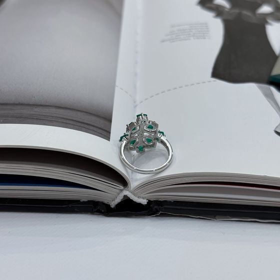 Серебряное кольцо с агатом 1.66ct
