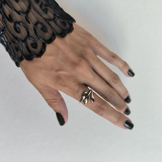 Серебряное кольцо без камней Серебряное кольцо без камней