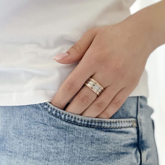 Золотое кольцо без камней