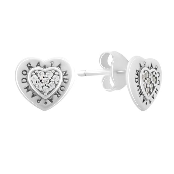 Серебряные серьги с фианитами Серебряные серьги с фианитами