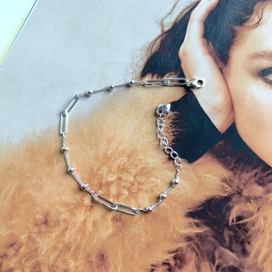 Серебряный браслет без камней