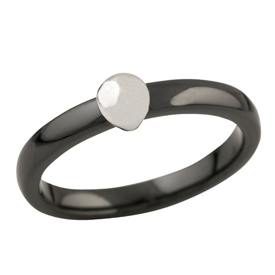 Серебряное кольцо с керамикой