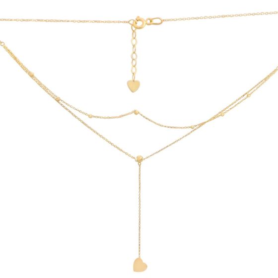 Золотое колье без камней