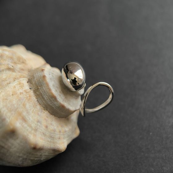 Серебряное кольцо без камней Серебряное кольцо без камней