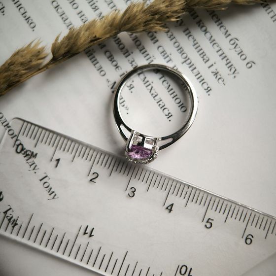 Серебряное кольцо с александритом 2.416ct