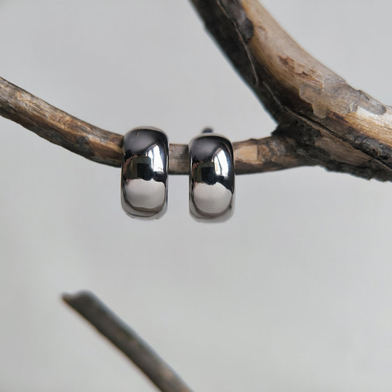 Серебряные серьги без камней