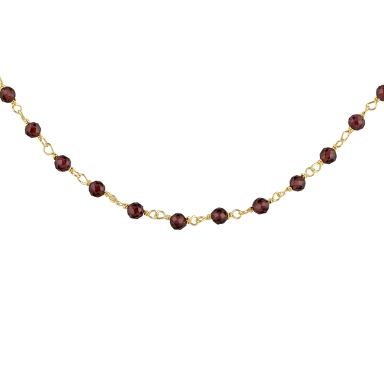 Серебряное колье с гранатом 18.85ct Серебряное колье с гранатом 18.85ct