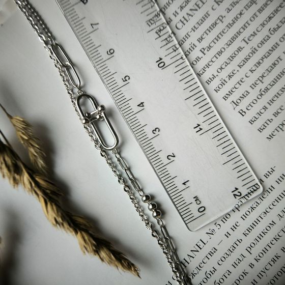 Серебряный браслет без камней