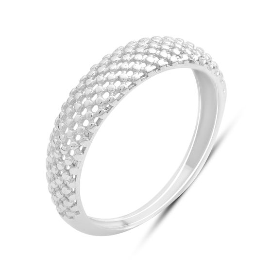 Серебряное кольцо без камней