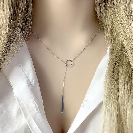 Золотое колье без камней