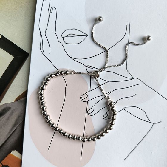 Серебряный браслет без камней Серебряный браслет без камней