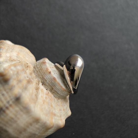 Серебряное кольцо без камней