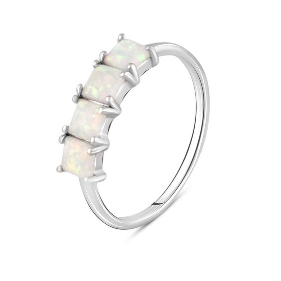 Серебряное кольцо с опалом 0.625ct