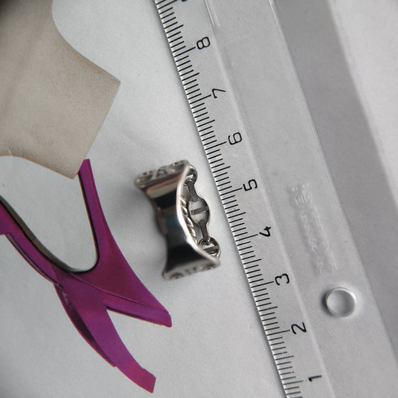 Серебряное кольцо без камней