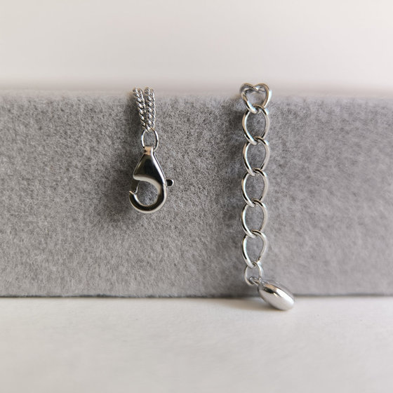 Серебряный браслет с фианитами