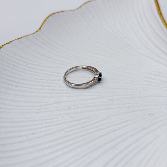 Серебряное кольцо с агатом 0.552ct