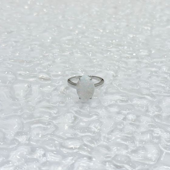 Серебряное кольцо с опалом 2.163ct