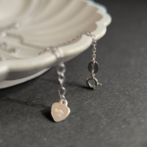 Серебряное колье без камней Серебряное колье без камней