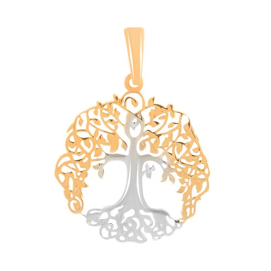 Золотая подвеска без камней