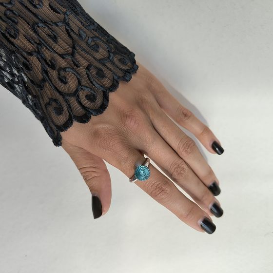 Серебряное кольцо с фианитами Серебряное кольцо с фианитами