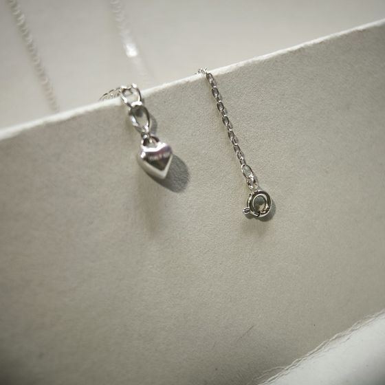 Серебряное колье с перламутром